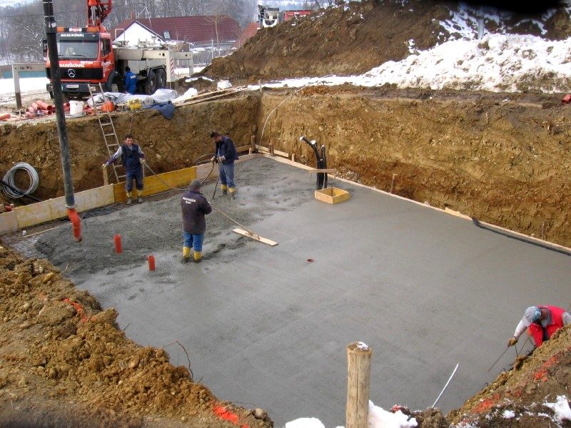 Representative concrete construction work
